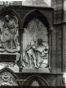 Händel emlékműve, 1762 alkotó: Louis Francois Roubilliac