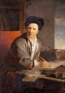 A szerző portréja, Bernard le Bovier de Fontenelle 1657-1757