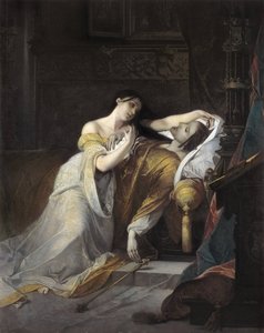 I. kasztíliai Joan Őrült Joánt (Juana la loca) Habsburg Fülöp feleségének nevezte alkotó: Louis Galue