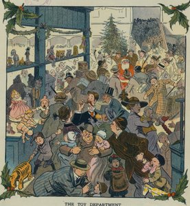 Toy Department, USA 1910-es évek (nyomtatás)