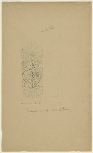 McVickers Színház, Chicago, Illinois, vázlat alkotó: Louis H. Sullivan