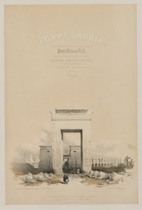 Egyiptom és Núbia: Frontispiece V. kötet alkotó: Louis Haghe