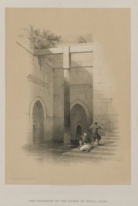 Egyiptom és Núbia, III. kötet: A Nileométer. Rhoda szigete alkotó: Louis Haghe