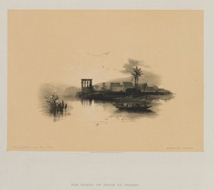 Egyiptom és Núbia, II. kötet: Philae szigete, a Níluson, Núbia alkotó: Louis Haghe