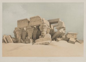 Egyiptom és Núbia, II. kötet: Kom-Ombo alkotó: Louis Haghe