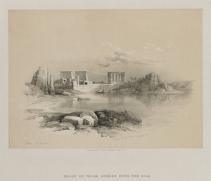 Egyiptom és Núbia, II. kötet: Philae, 1848. alkotó: Louis Haghe