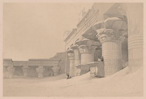 Egyiptom és Núbia: I. kötet – 10. szám, Edfou alkotó: Louis Haghe