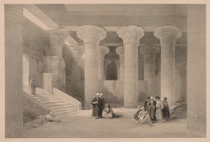 Egyiptom és Núbia: I. kötet – 24. szám, Esneh-i templom alkotó: Louis Haghe