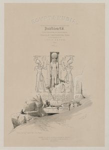 Egyiptom és Núbia, I. kötet: Frontispiece alkotó: Louis Haghe