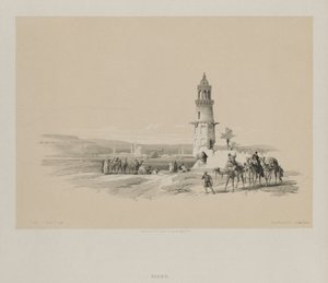 Egyiptom és Núbia, I. kötet: Siout – Felső-Egyiptom, 1847. alkotó: Louis Haghe