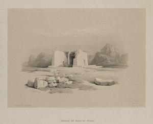Egyiptom és Núbia, I. kötet: Temple at Tafa in Nubia, 1846.