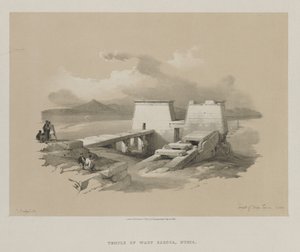 Egyiptom és Núbia, I. kötet: Wady Saboua temploma, Núbia alkotó: Louis Haghe