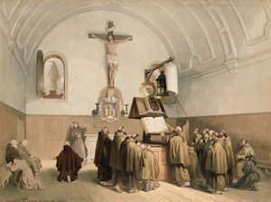 A harangjátékosok a brugge-i Capucinusok Oratóriumában alkotó: Louis Haghe