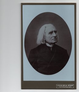 Liszt Ferenc (1811-1886) (1880, fénykép) alkotó: Louis Held