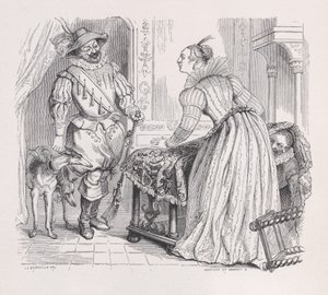 The Hunt from The Complete Works of Béranger, 1836. Alkotók: Louis-Henri Brevière, Cesar-Auguste Hebert. alkotó: Louis Henri Brevière, Cesar Auguste Hebert