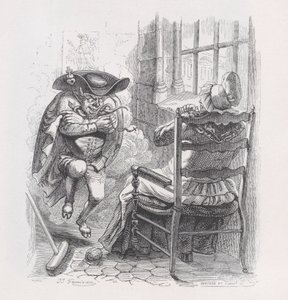 The Little Red Man from The Complete Works of Béranger, 1836. Alkotók: Louis-Henri Brevière, Cesar-Auguste Hebert. alkotó: Louis Henri Brevière, Cesar Auguste Hebert