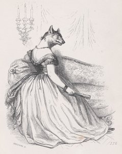 Nos, megértem a római anyafarkast a Jelenetek a Private and Public L...-ból, kb. 1837-47.