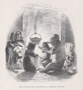 Magunk között élünk, utáljuk a kellemetlenségeket és a jelenetek látogatását a..., kb. 1837-47.