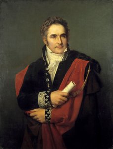 Perier Kázmér, miniszter, tanácselnök portréja 1831-ben Louis Hersent (1777-1860) festménye XIX. Homályos. 1,65 x 0,90 m. Versailles, kastélymúzeum