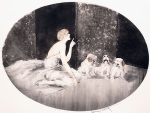 Éneklecke alkotó: Louis Icart