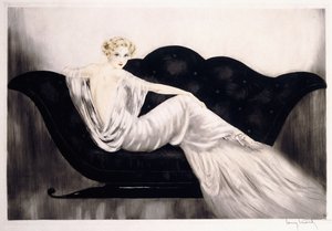 A kanapé, 1937 körül (maratással és szárítóval, szerelve és keretezve)