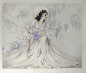 Wisteria alkotó: Louis Icart