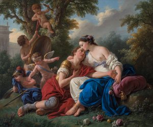Rinaldo és Armida alkotó: Louis Jean François Lagrenée