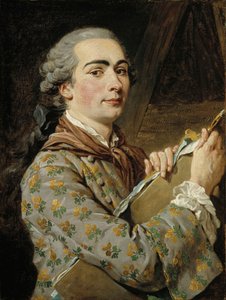 Önarckép, 1750-es évek. alkotó: Louis Jean François Lagrenée
