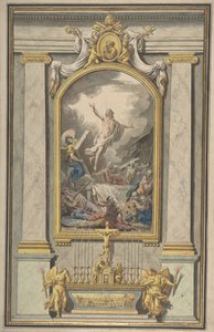 A feltámadás, kb. 1760. alkotó: Louis Jean François Lagrenée