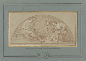 Krisztus megcsúfolása alkotó: Louis Jean Jacques Durameau