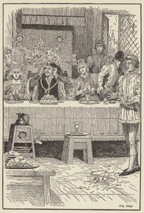 Egy nyíl suhogott a nyitott ablakon alkotó: Louis John Rhead