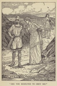 Elhatároztad, hogy engedelmeskedsz nekem? alkotó: Louis John Rhead