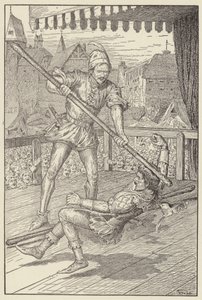 Teliben és négyszögletesen megütötte Ericet a koponyáján alkotó: Louis John Rhead