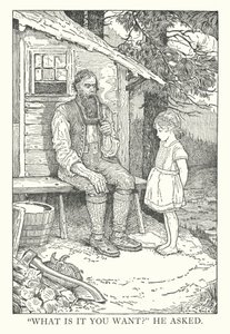 Johanna Spyri illusztrációja a Heidihez (litográfia) alkotó: Louis John Rhead