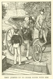Illusztráció Tom Brown iskolai napjaihoz (metszet) alkotó: Louis John Rhead