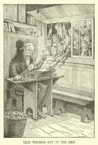 Illusztráció Tom Brown iskolai napjaihoz (metszet) alkotó: Louis John Rhead