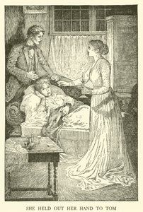 Illusztráció Tom Brown iskolai napjaihoz (metszet) alkotó: Louis John Rhead