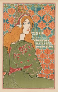 A modern nyomtatás: Jane alkotó: Louis John Rhead