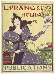 L. Prang & Co.s: Nyaralás. 1895 alkotó: Louis John Rhead