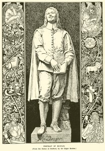 Bunyan portréja (metszet) alkotó: Louis John Rhead