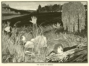 The Slough of Despond (metszet) alkotó: Louis John Rhead