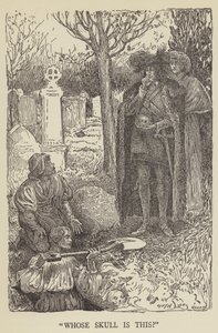 Kié ez a koponya? alkotó: Louis John Rhead