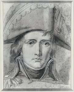 Bonaparte tábornok portréja, 1796 alkotó: Louis Lafitte