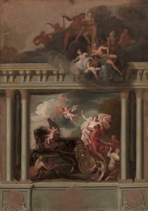 The Rape of Proserpine, a londoni Devonshire House lépcsőházának terve