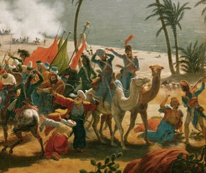 Aboukiri csata (olaj, vászon)