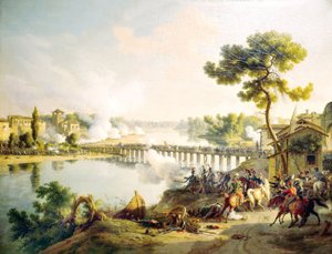 Lodi csata (1796) alkotó: Louis Lejeune