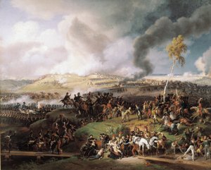 Moszkvai csata (a borodinoi csata is) (1812. szeptember 7.) (olaj, vászon