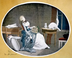 Louis Boilly (1761-1845) festményének reprodukciója.