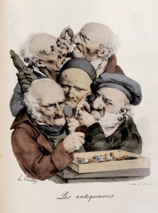 Régiségkereskedők Louis-Leopold Boilly gravírozása (Louis Leopold Boilly alkotó: Louis Leopold Boilly