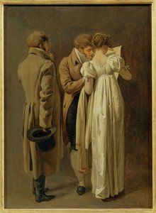 A nyomatok szerelmesei ... alkotó: Louis Leopold Boilly